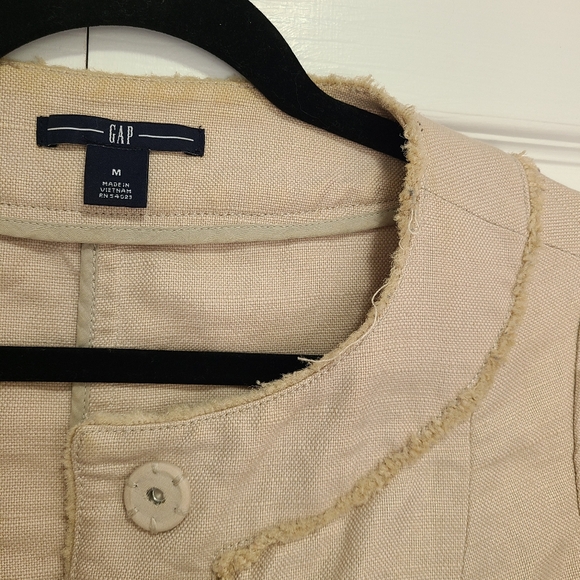 GAP Tan Metallic Lady Jacket M - Picture 5 of 14